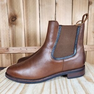 Thursday Boot Company Duchess Chelsea Boots Womens‎ 6.5 Brown Leather Pull On